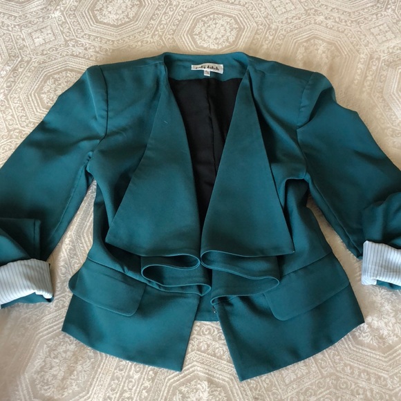 Lady Dutch Jackets & Blazers - Lady Dutch Dark teal light weight jacket